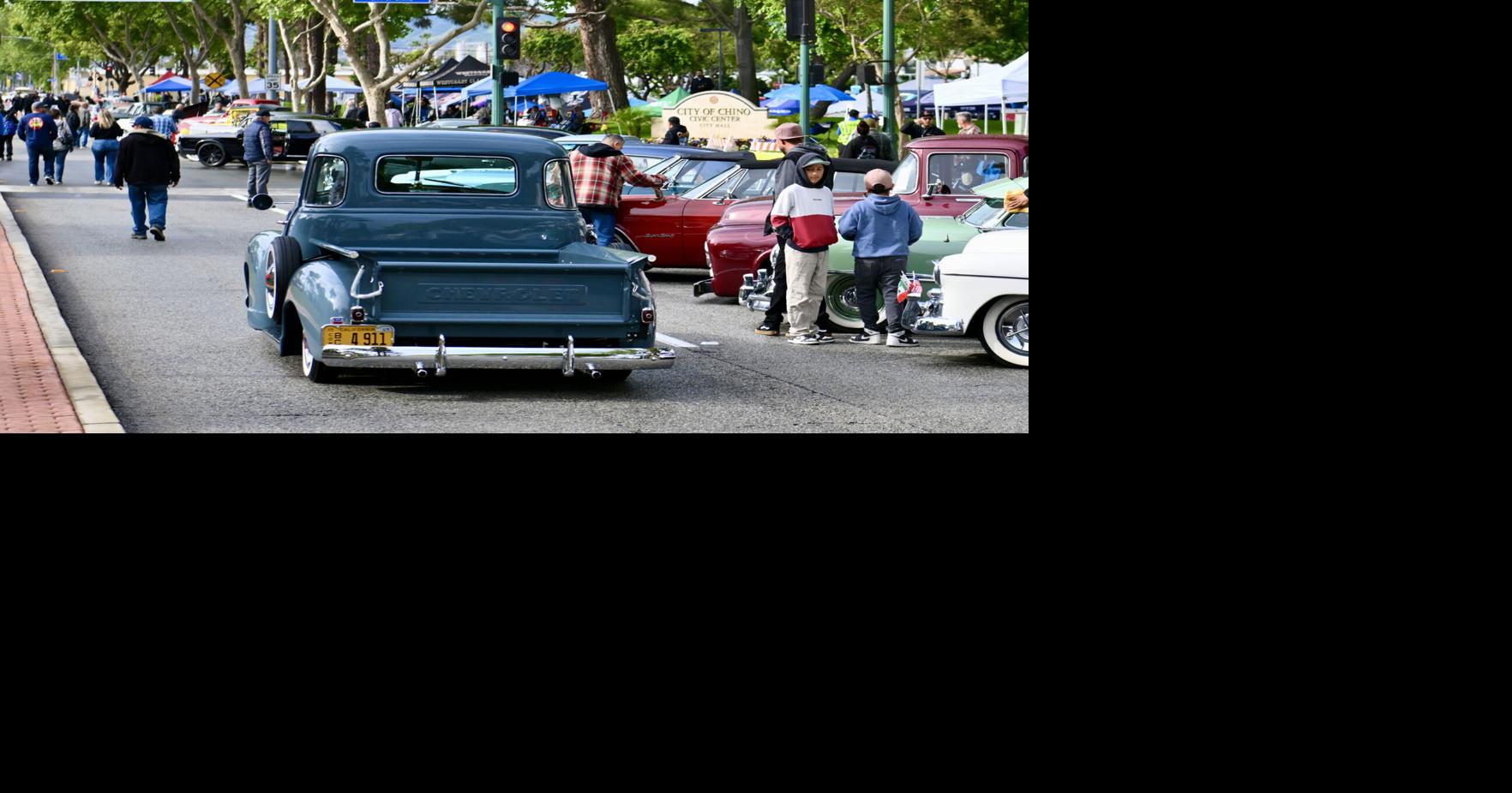 Corn Feed Run Car Show and Cruise today in downtown Chino