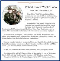 Robert Elmer "Vich" Lobo