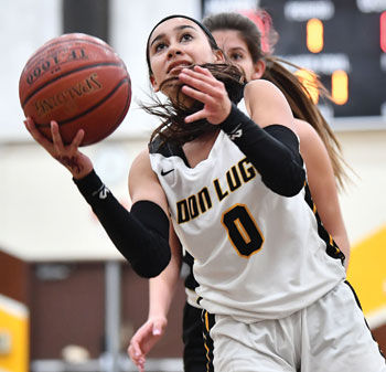 Don Lugo High’s Reanne Reola (#0)