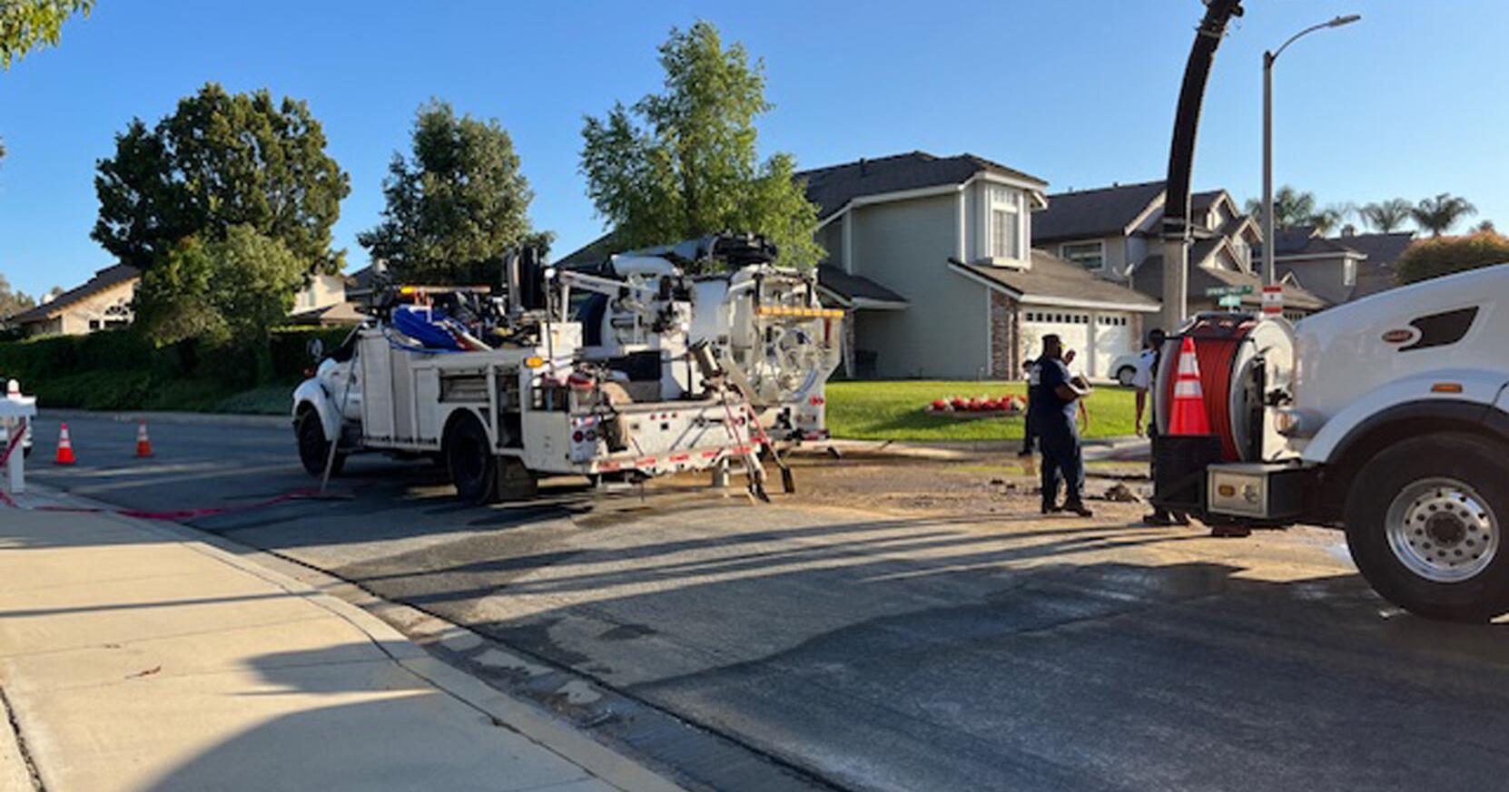 Gushing water mishaps keep crews hopping on busy weekend - Vimarsana News