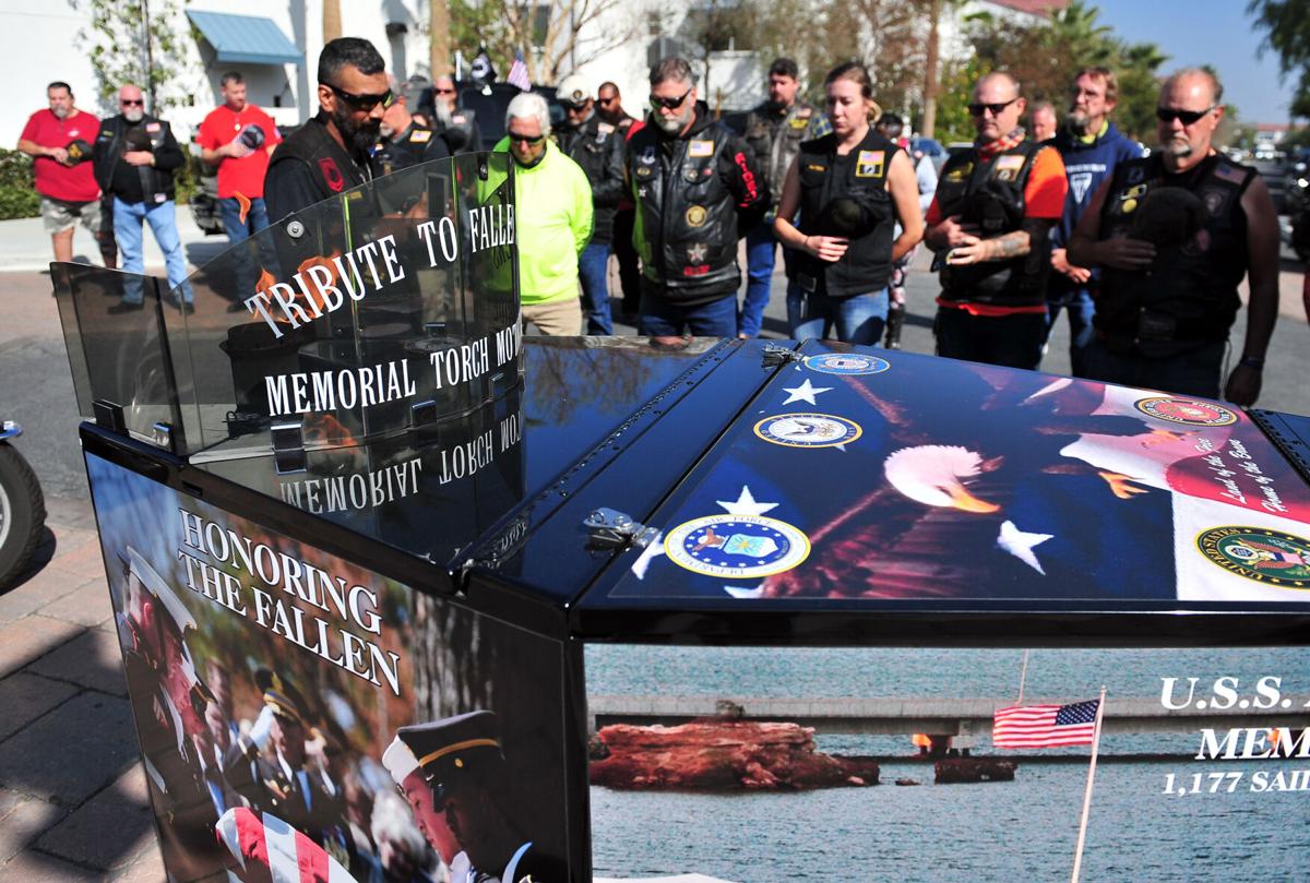 Fallen Soldiers Memorial Torch Ride visits with Chino Hills family of murdered U.S. Army Specialist Austin Hawk
