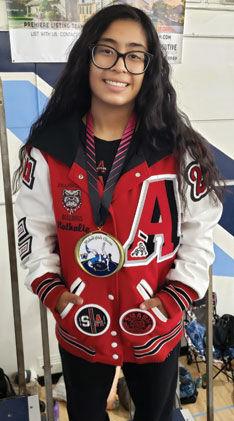 Ayala High junior Natalie Erazo