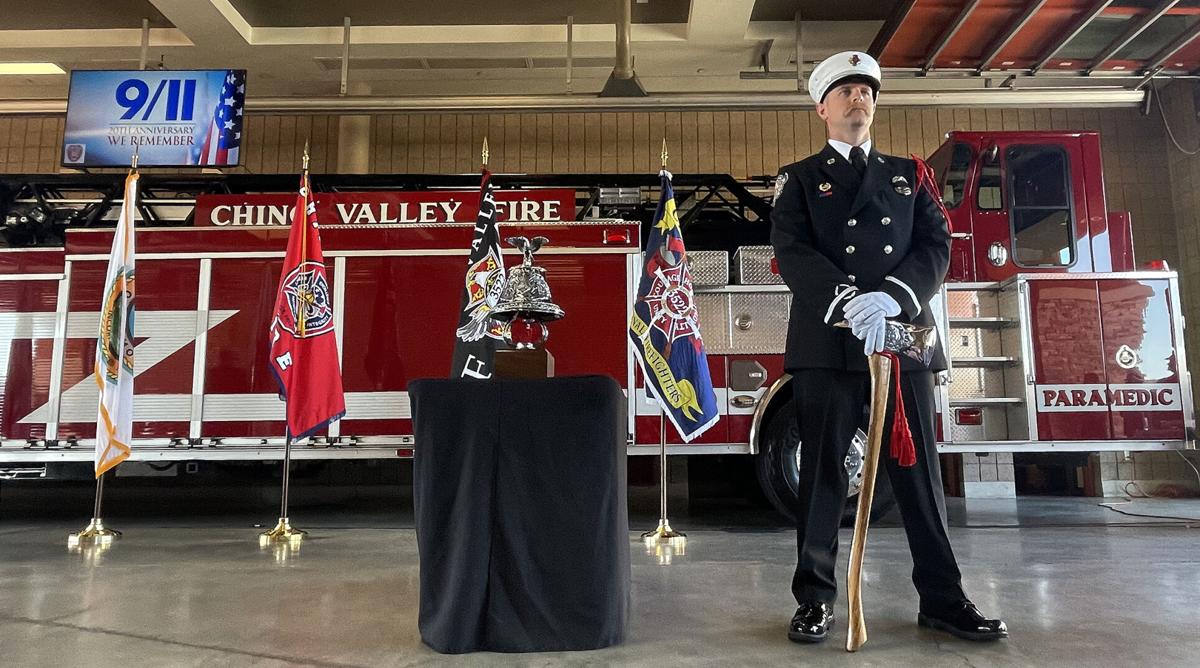 Chino Valley Fire honors victims of Sept. 11 terrorist attacks with 20th anniversary remembrance ceremony
