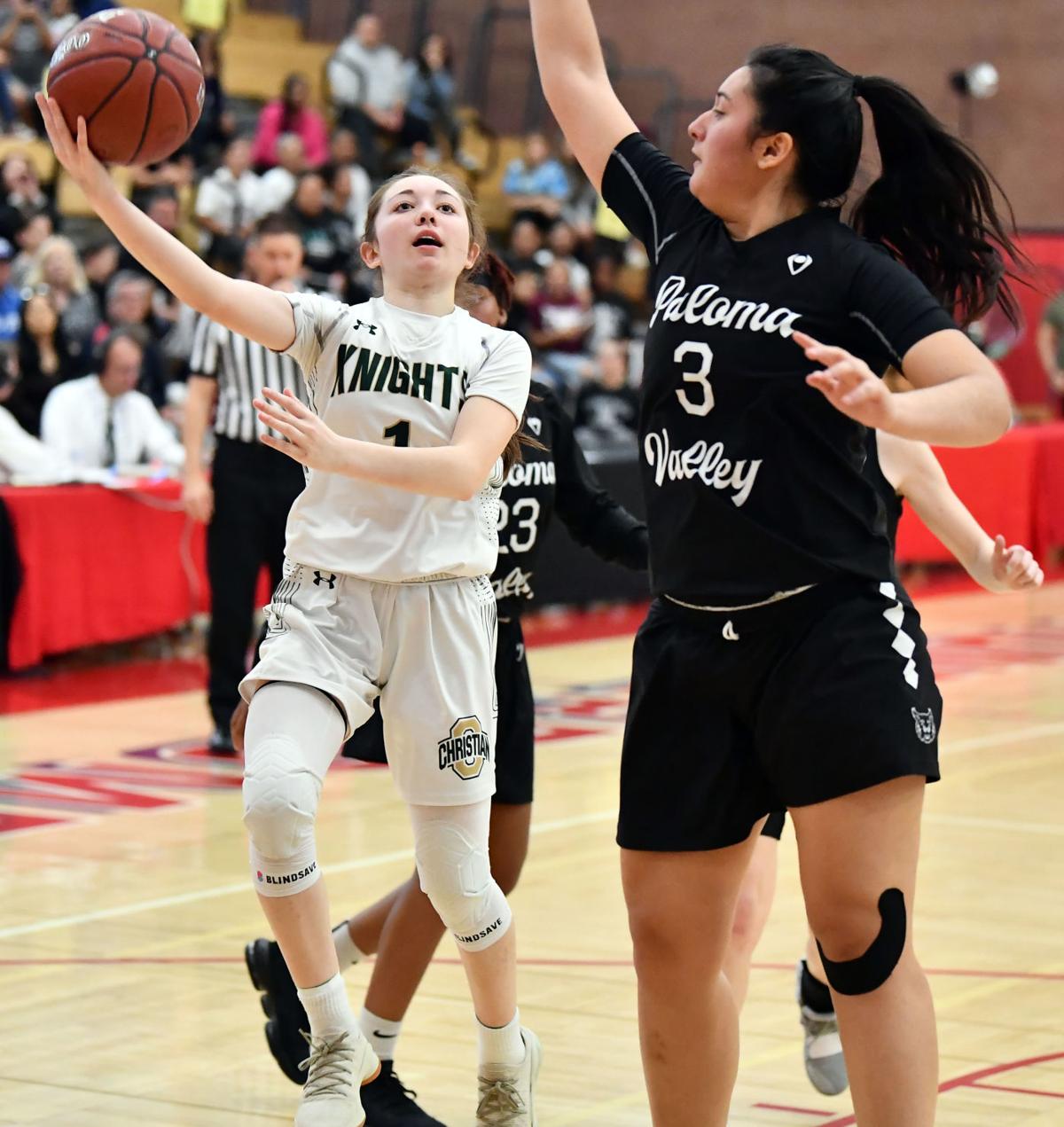 PHOTOS: Paloma Valley 64, Ontario Christian 47 in CIF-SS Div. 4AA girls basketball title game (Feb. 29, 2020)
