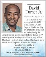 David Turner Jr.