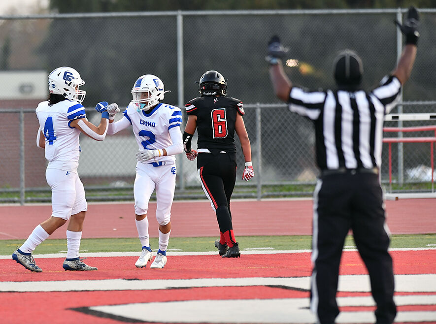 Chino High football wins Sierra League championship with 45-7 victory over Pomona Thursday night