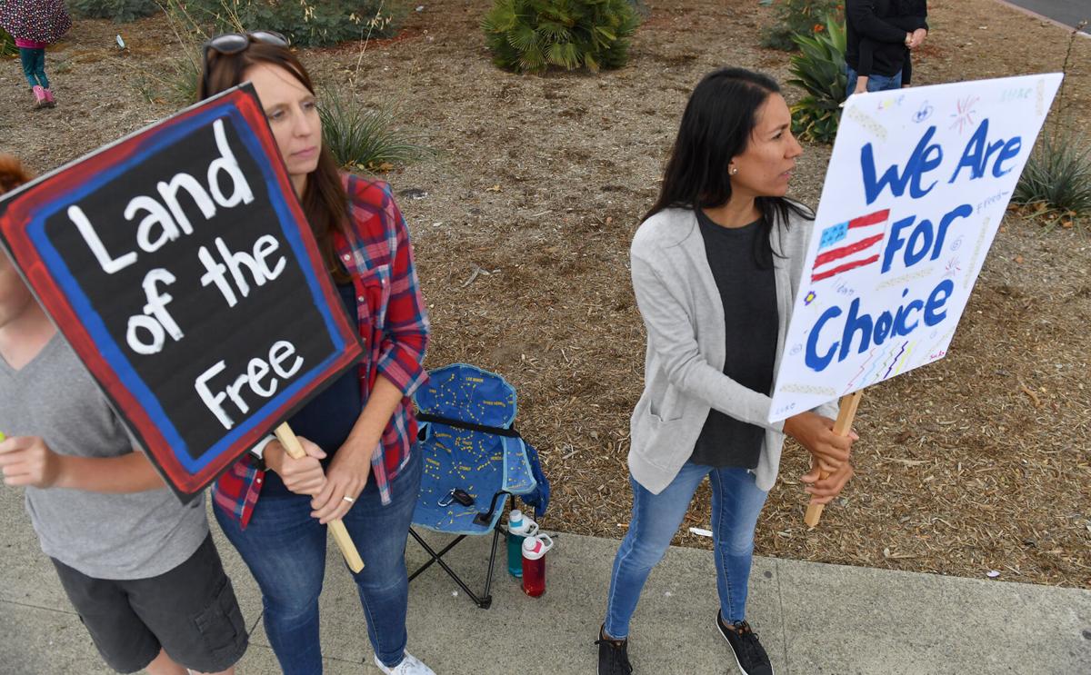 Three hundred Chino Valley Unified parents, students take part in statewide protest in opposition of state vaccine mandates in schools
