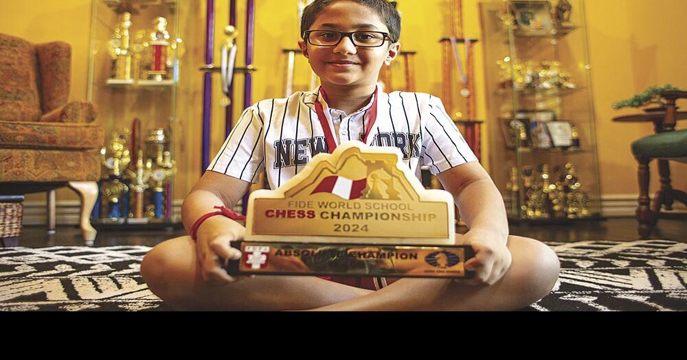 Chandler boy, 9, is a global chess champion