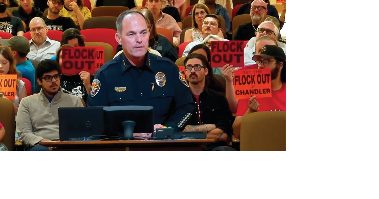 Stormy Chandler council meeting over street cameras