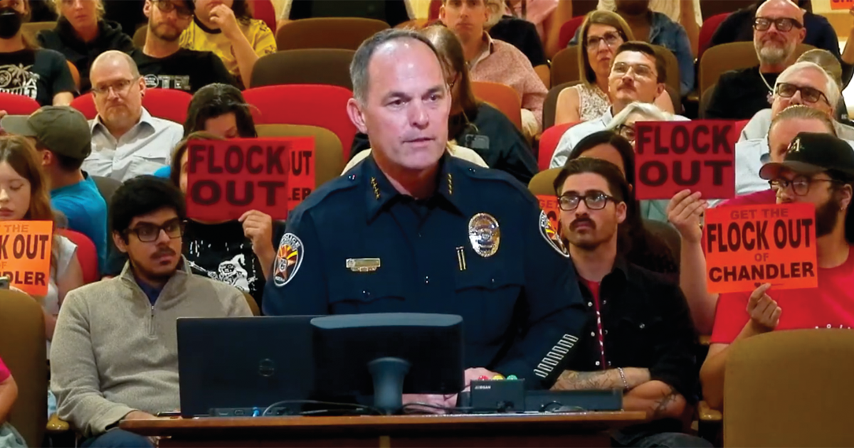 Stormy Chandler council meeting over street cameras
