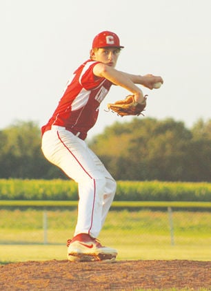 Aidan Mundt pitching