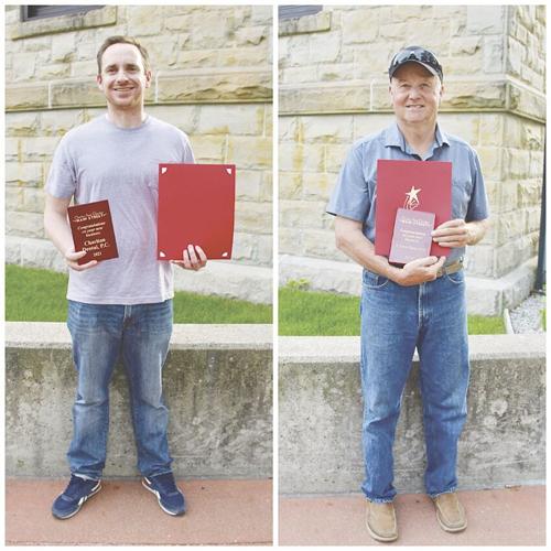 New Business Awards presented to Chariton Dental, P.C.; R Iowa Barn