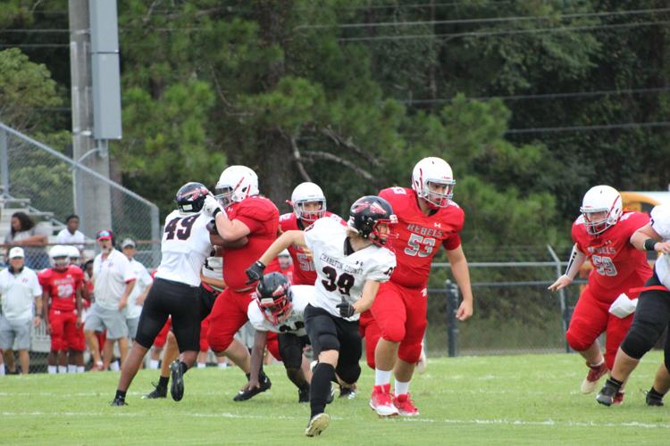 Late scores allow Berrien to claim 18-16 varsity scrimmage win