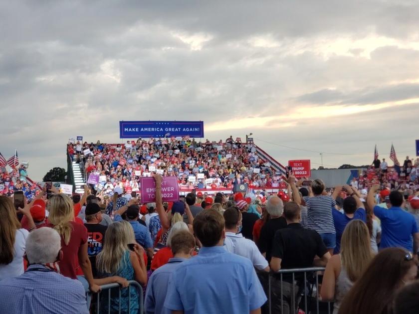 WATCH: Trump draws over 15,000 at Winston-Salem rally | News ...