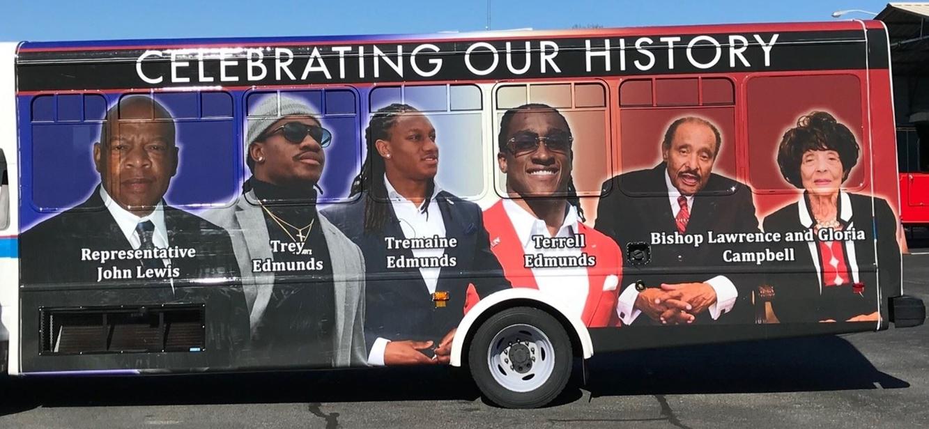 Danville Transit debuts Black history bus wrap News