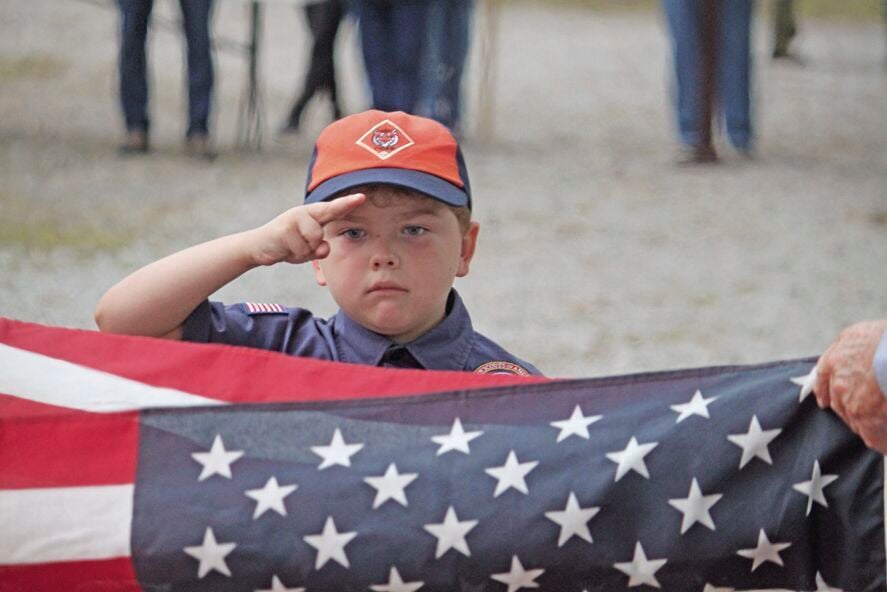 Flag Salute- LOUISIANA