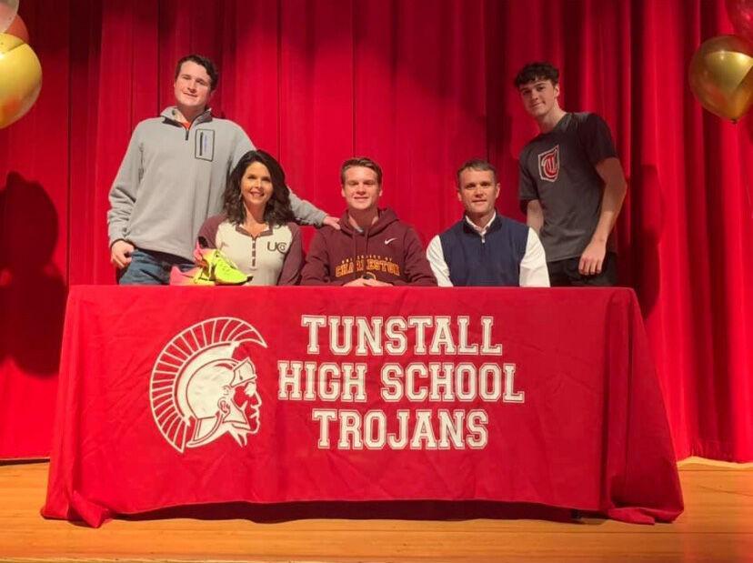 Tunstall High School senior commits to DII track, cross country