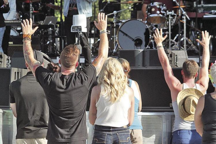 Blue Ridge Amphitheater holds first event ahead of mega rock festival