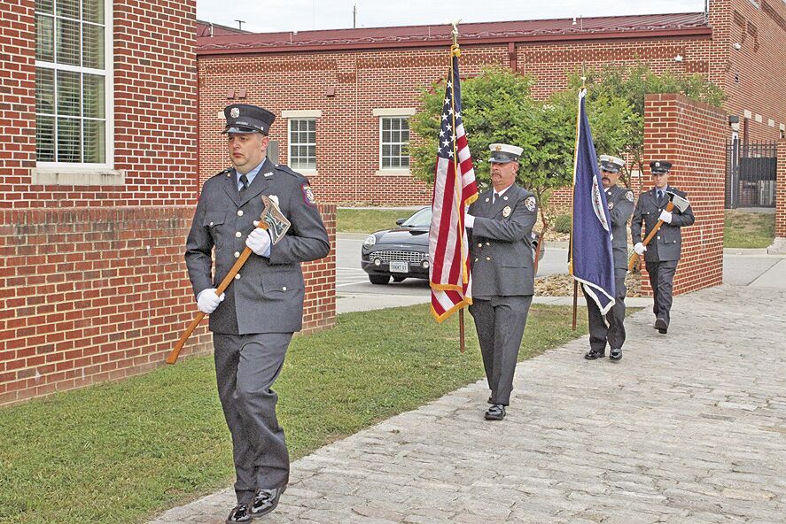 Today we remembered Daniel Jones, - Wareham Fire Station