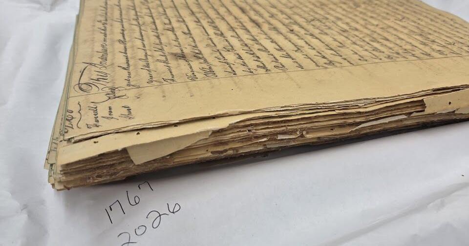 Early county records thought to be lost discovered in clerk of court's office