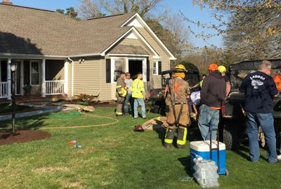 Family displaced after fire