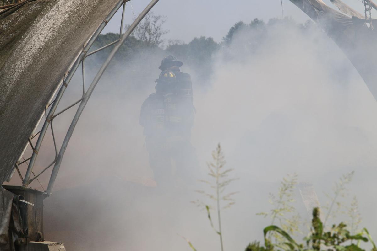 Fire At Van Der Hyde Dairy Hay Barn Under Investigation Thursday