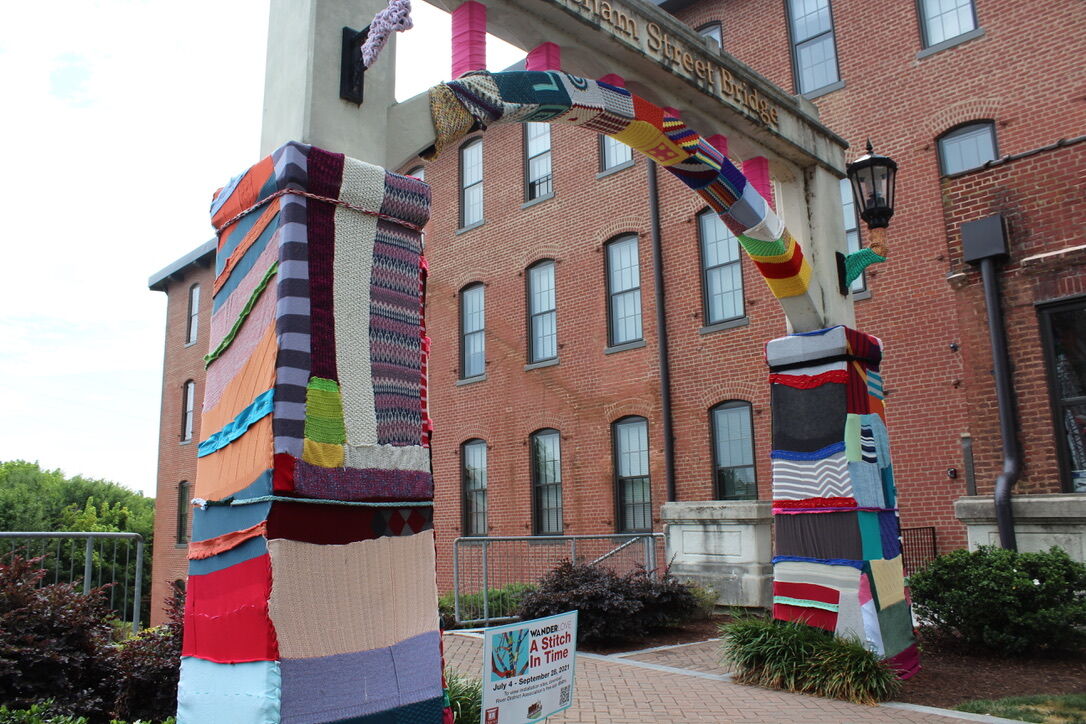 Local artists, community partners install fiber arts exhibit on Riverwalk Trail - Vimarsana News