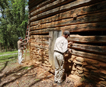 Historic Tobacco Barn Restored At Park News Chathamstartribune Com