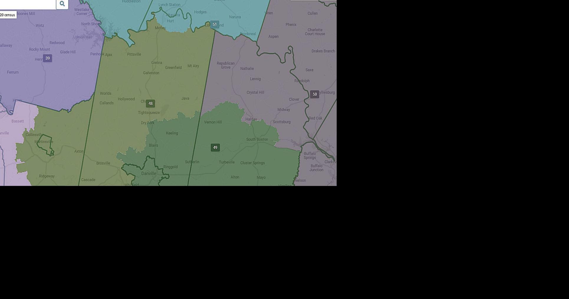 Final redistricting map separates Hurt voters from rest of County | News |  chathamstartribune.com