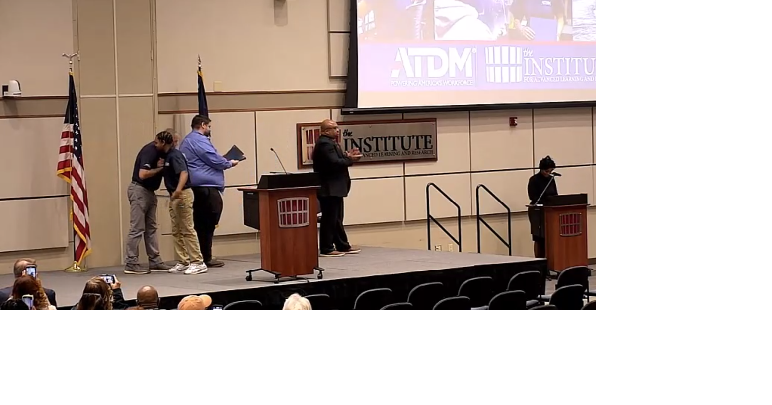 The Institute for Advanced Learning and Research host ATDM welders graduation