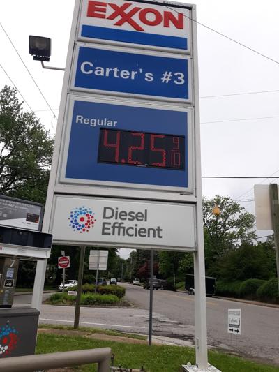 Gas prices sticker shock