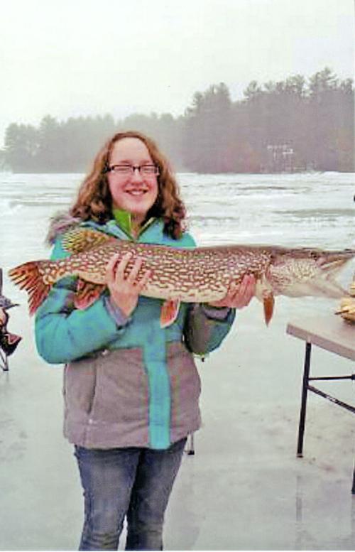 Firefighters fishing contest