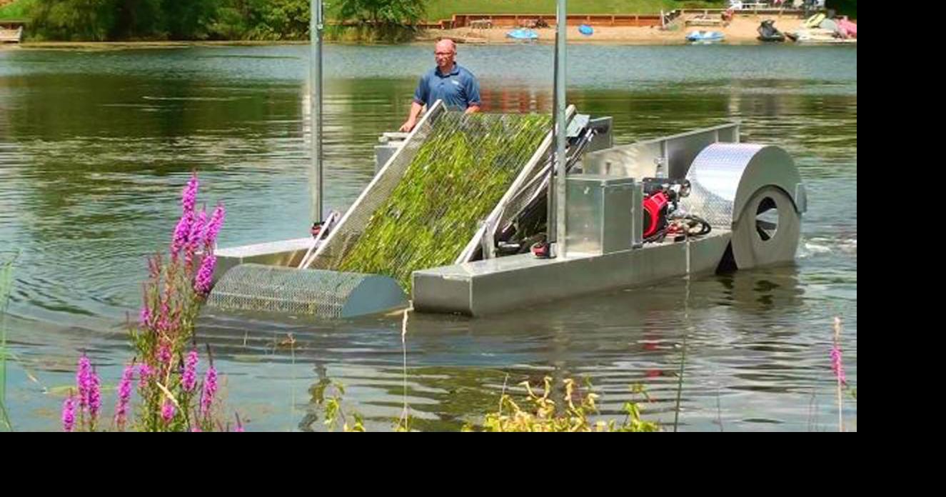 Eco Harvester algae skimmer demonstration Top Stories