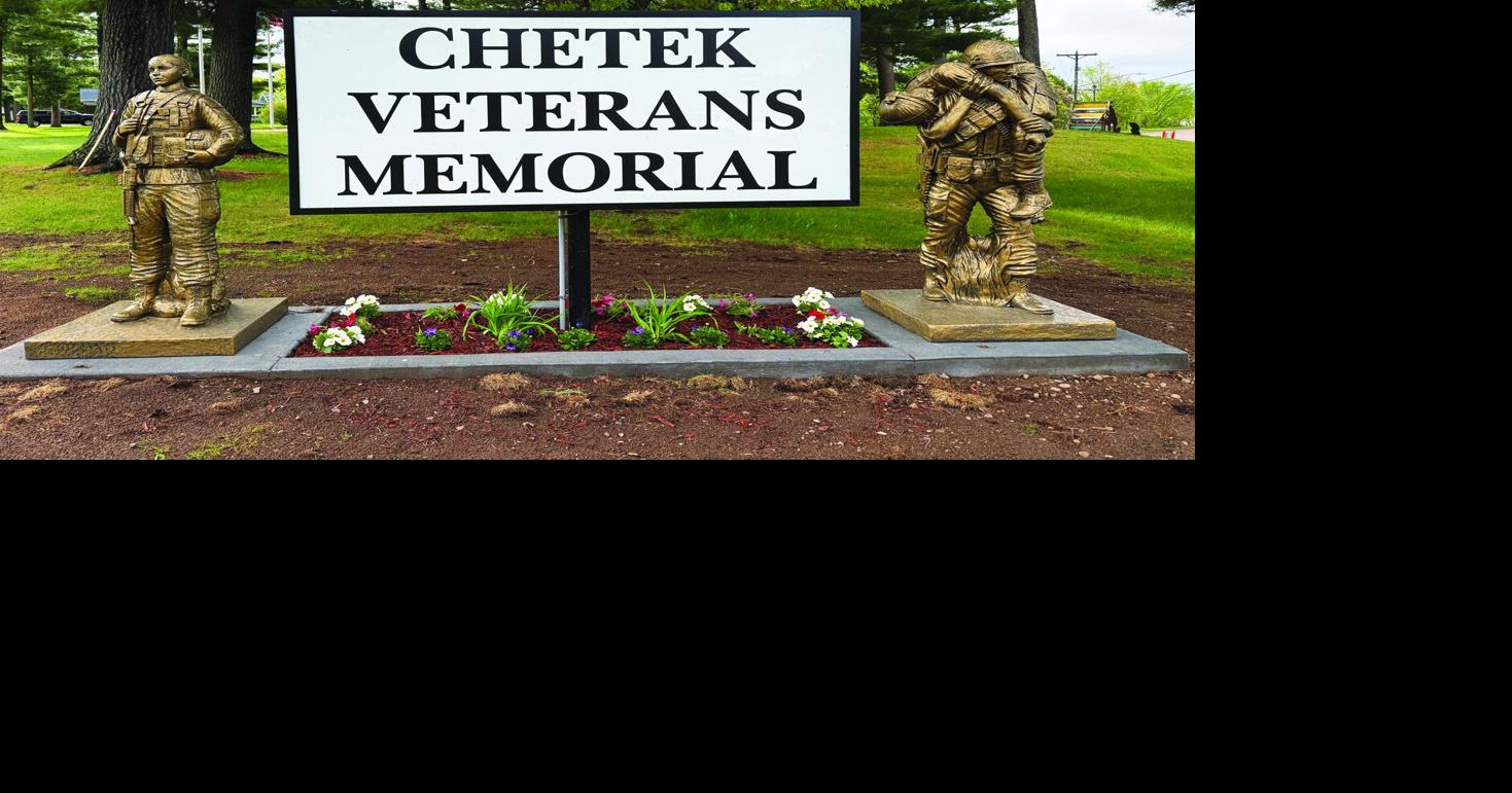 New life-size statues installed at Chetek Area Veterans Memorial | Top ...