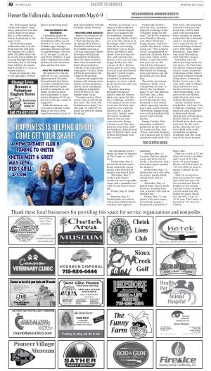 Page A1 | e-Edition | chetekalert.com
