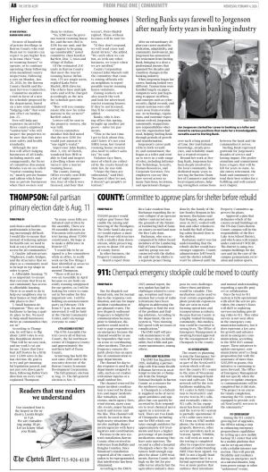 Page A8 | e-Edition | chetekalert.com
