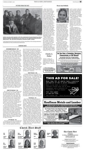 Page A3 | e-Edition | chetekalert.com