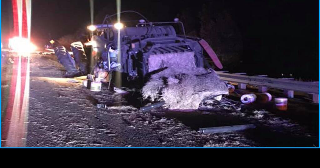 Log truck and tractor accident closes Highway 395 Wednesday night Archives