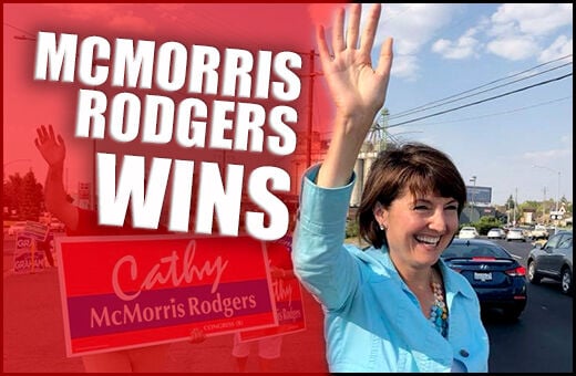 ELECTION 2018: McMorris Rodgers Wins Re-election Is US House Race ...