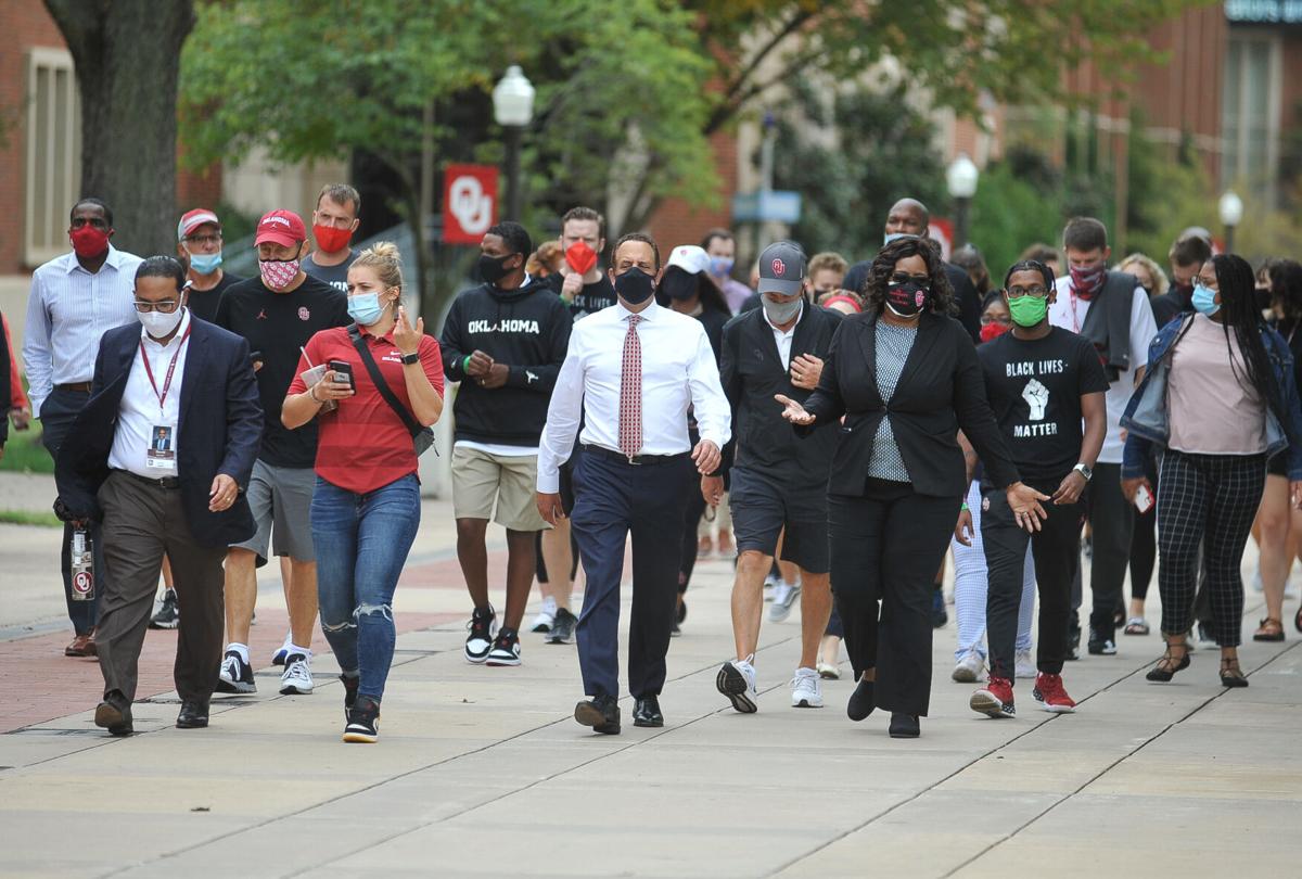OU Student Athlete Unity Walk