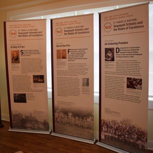 Sequoyah Schools exhibit immerses guests in history