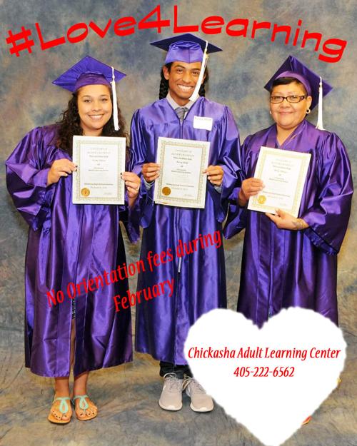 Chickasha Adult Learning Center offers free enrollment in Feb. for Adult Basic Education, ESL classes