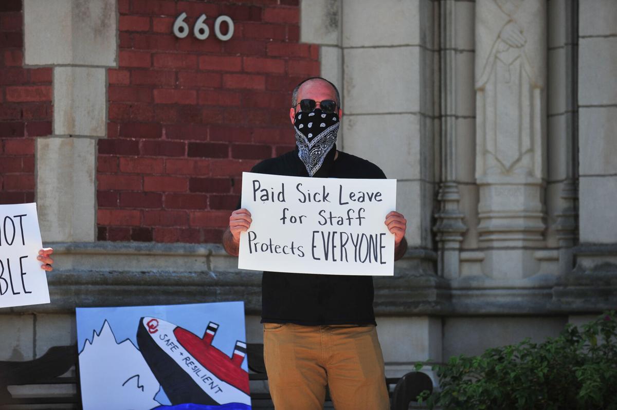 Ou Employee Protest