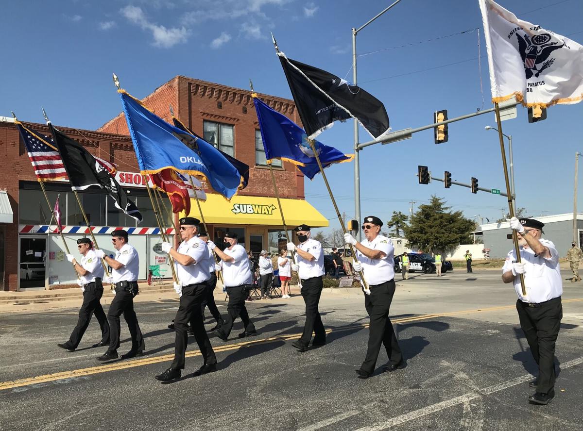 City Of Blanchard Honors Veterans With Parade Memorial Groundbreaking Community Chickashanews Com
