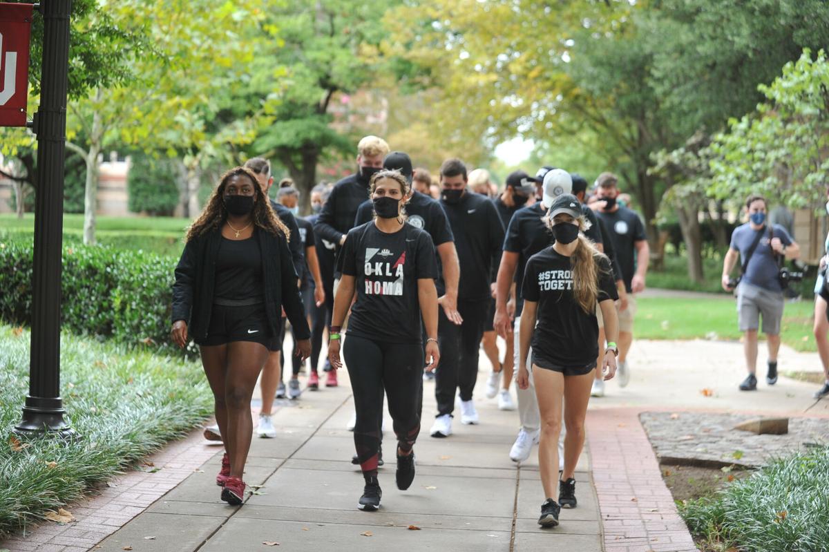 OU Student Athlete Unity Walk