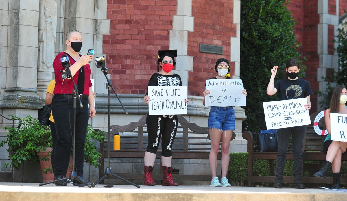 Ou Employee Protest
