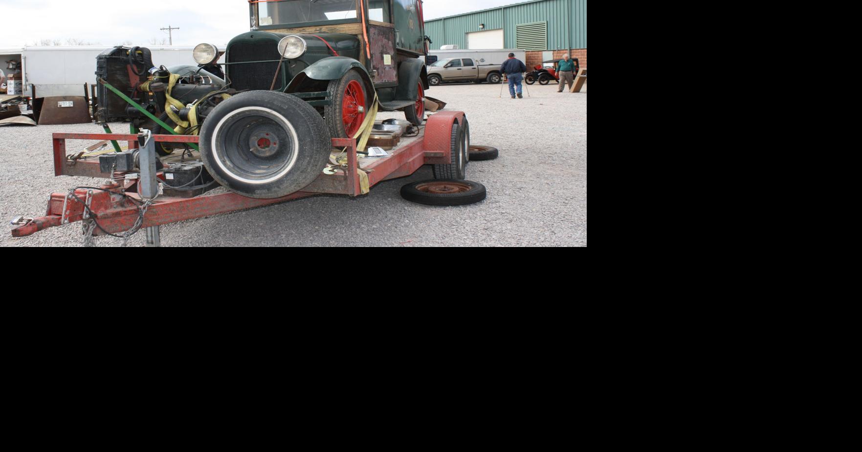 Citywide garage sales, Chickasha Antique Auto Club Swap Meet begins