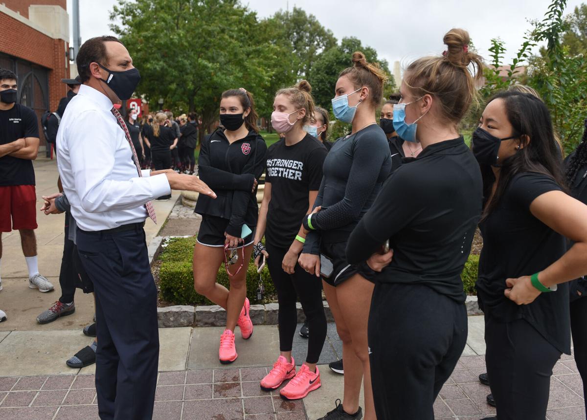 OU Student Athlete Unity Walk