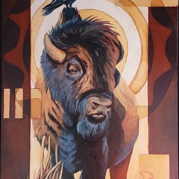 Artist links traditional with modern in First American art at 2024 Artesian Arts Festival - Vimarsana News
