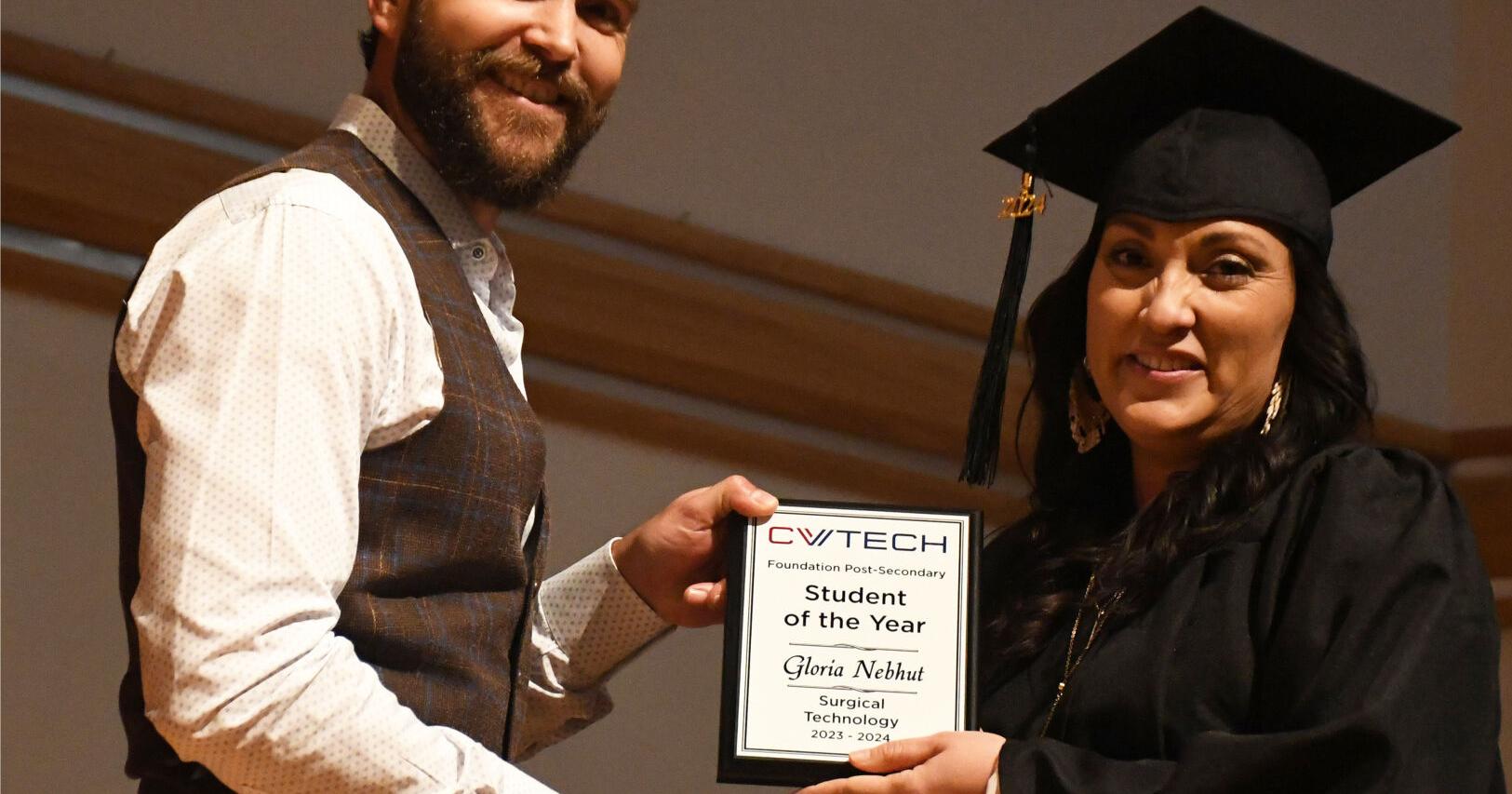 Canadian Velley Tech grad honored as student of the year - Vimarsana News